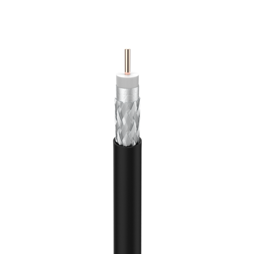 Cabo coaxial T100, 16PAtC Euroclasse Fca e blindagem de classe A