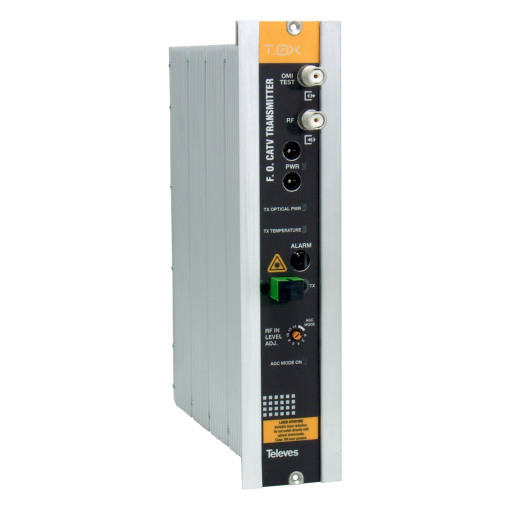 CATV optical transmitter with AGC without Return Path 1550 nm, Po 10 dBm