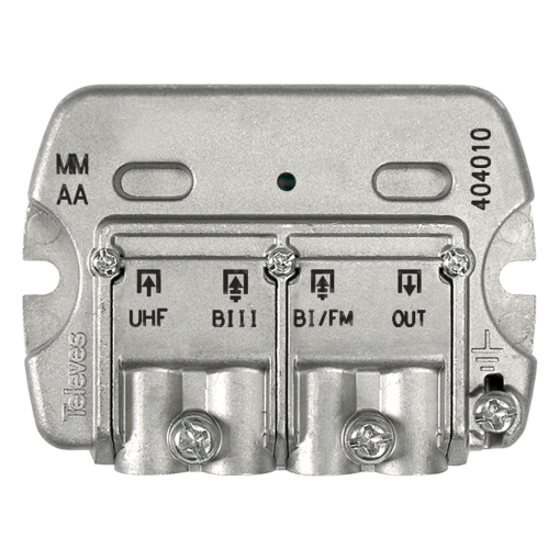 Terrestrial signal combiner 3 inputs BIFM-BIIIDAB-UHF