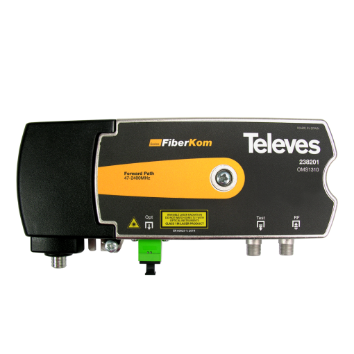 SMATV FiberKom optical transmitter without Return Path 1310 nm, Po 3 dBm
