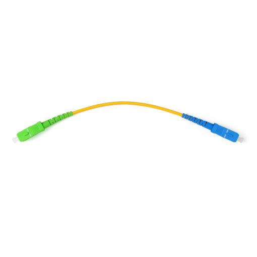 Chicote de fibra óptica pré-conectorizado SCAPC  SCUPC, monomodo SM, LSFH de interior