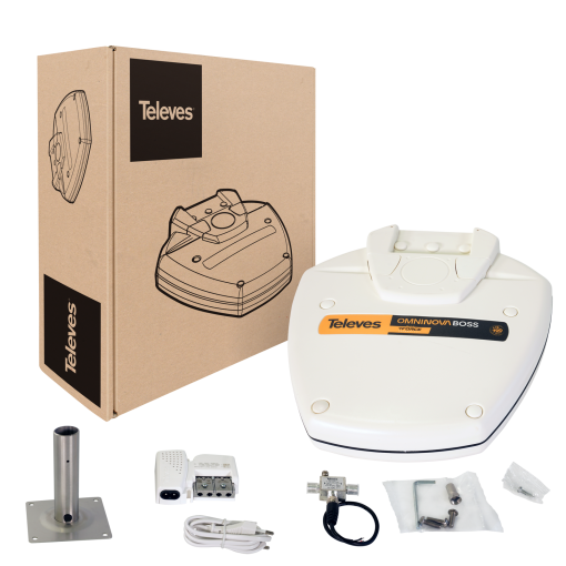 OMNINOVA BOSS antenna LTE700, 2nd Digital Dividend Omnidirectional intelligent antenna that does not require pointing