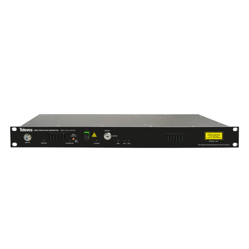 Optical transmitter, 1RU rack 19'' 1550 nm, Po 5 dBm
