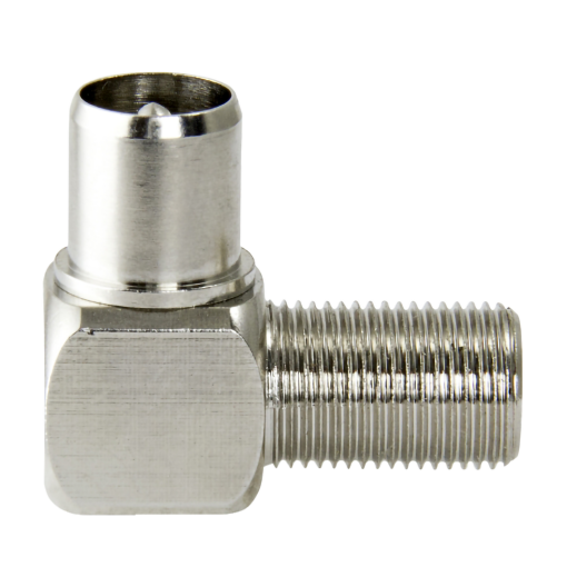 Adaptador ''F'' fêmea - ''CEI'' macho Angular