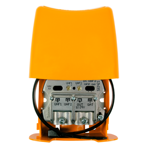 NanoKom mast amplifier LTE700, 2nd Digital Dividend 3 inputs UHF-UHF-SATmix