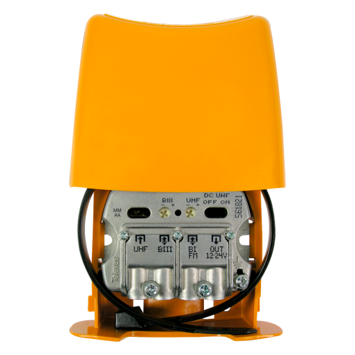 NanoKom mast amplifier LTE700, 2nd Digital Dividend 3 inputs BIII-UHF-FMmix