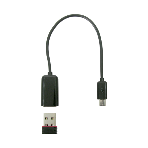 OTG USB-micro USB and WiFi adapter kit T.0X Streamers WiFi control