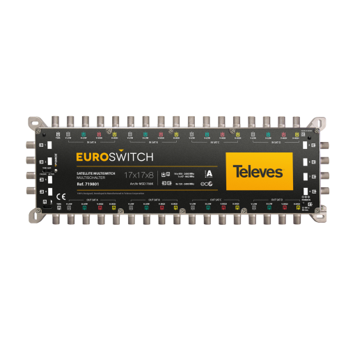 EuroSwitch 17 inputs  - 8 outputs 