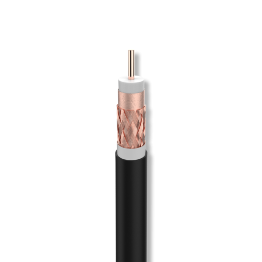 Cabo coaxial T100plus, 16RtC Euroclasse Dca e blindagem de classe A