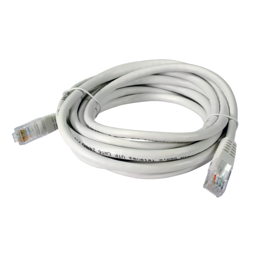 Patch cord UUTP Cat 6 PVC, branco