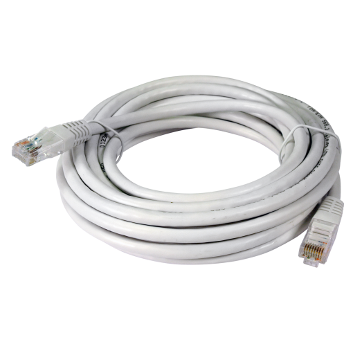 Patch cord UUTP Cat 6 PVC, branco