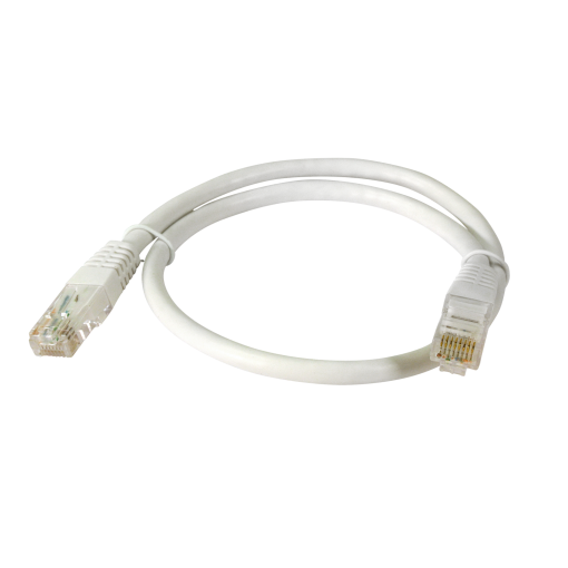 Ethernet Patch Cord UUTP Cat 6 LSFH, white