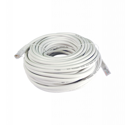 Patch cord UUTP Cat 6 PVC, branco