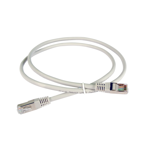 Ethernet Patch Cord SFTP Cat 6A LSFH, grey