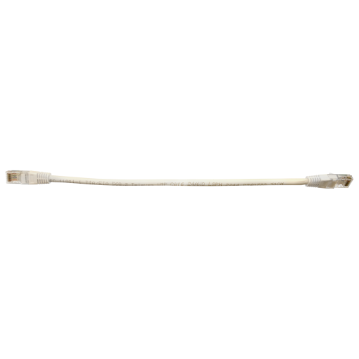 Ethernet Patch Cord UUTP Cat 6 LSFH, white