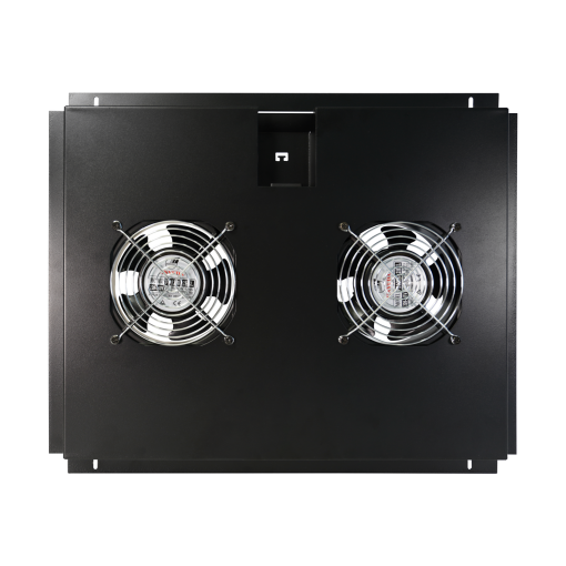 Unidade com 2 Ventiladores de Teto para Rack 19'' - 600mm de profundidade, 390m3h