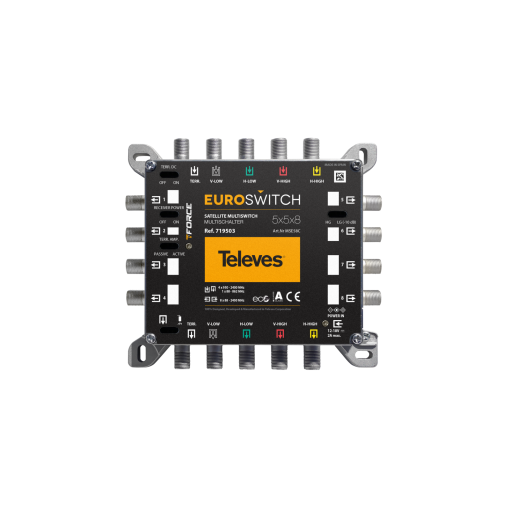 EuroSwitch 5 inputs  - 8 outputs 