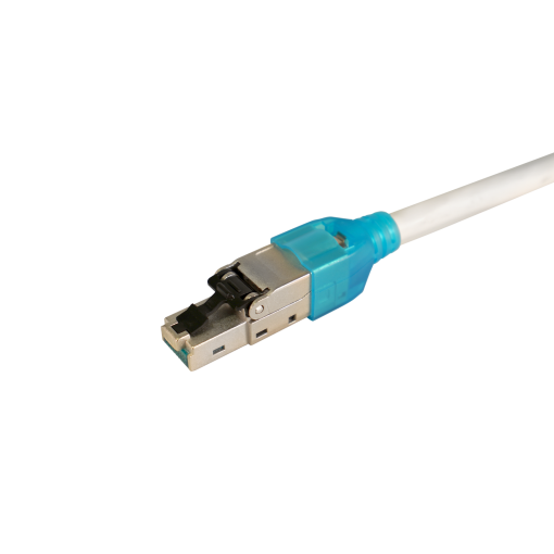 Conector RJ45 macho Easy Grip FTP Cat 6A para cabos de dados