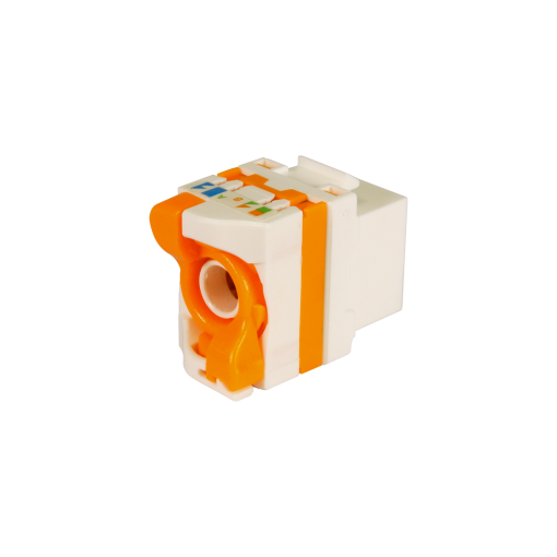 Conector RJ45 fêmea UTP Cat 6 para cabos de dados