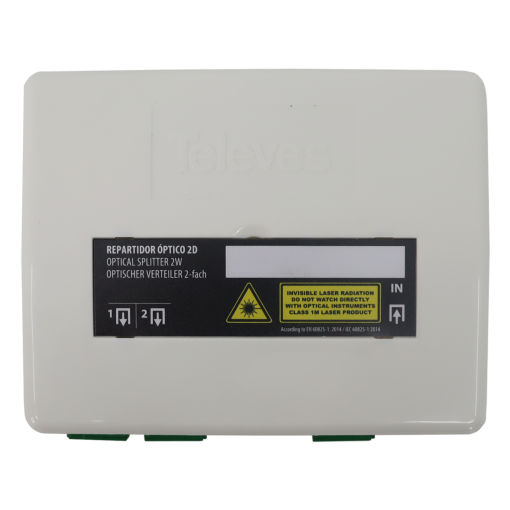 SCAPC 2W optical splitter 1260...1650nm 4dB