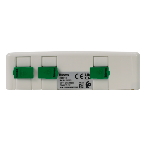 SCAPC 2W optical splitter 1260...1650nm 4dB