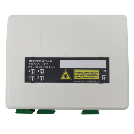 SCAPC 4W optical splitter 1260...1650nm 7dB