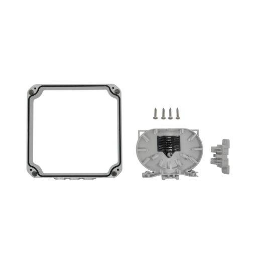 Extension Frame for Ultra-compact Splitting Terminal Enclosure Up to 12 additional fibers