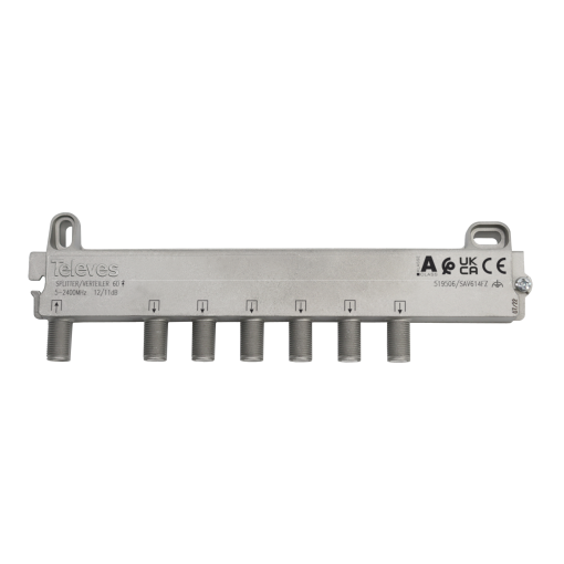 F 6W splitter 5...2400MHz 1211dB