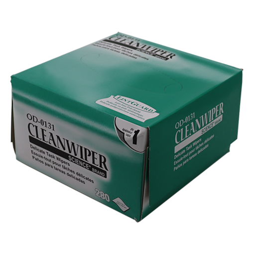 Fiber optic cleaning wipes 
