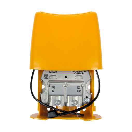 VHR very High Rejection LTE5G filter, with DC pass 47...694 MHz Ch.48, ''EasyF'' connection