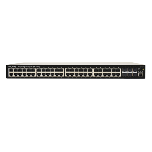 Switch Ethernet Layer 2 48xGbE PoE, 370W  6xSFP 10Gbps