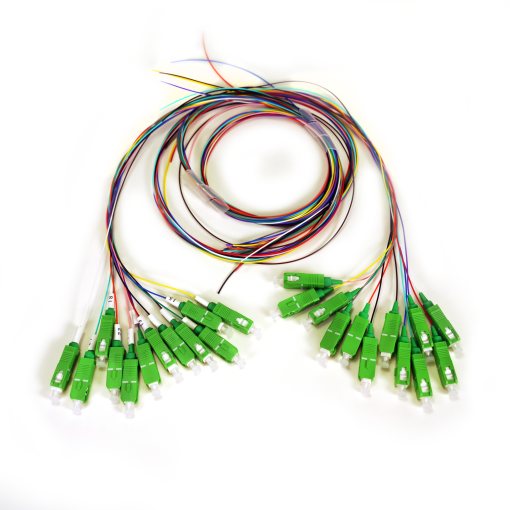24 Chicote pigtails SCAPC, monomodo SM, LSFH de interior