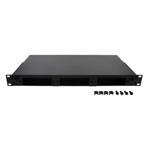 Splice Box for Rack 19'' 1RU, up to 3 LGX modules