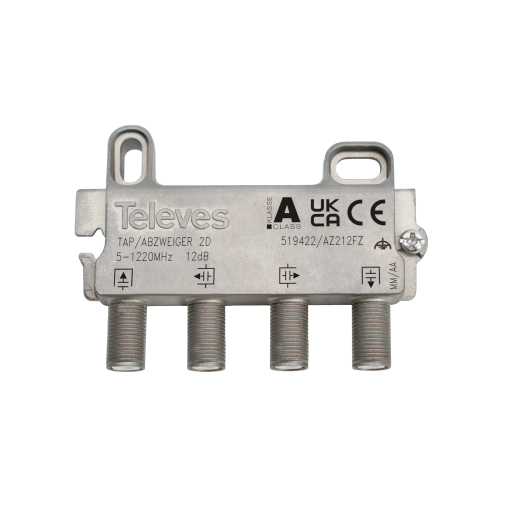 F 2W tap 5...1220MHz 12dB DOCSIS 3.1