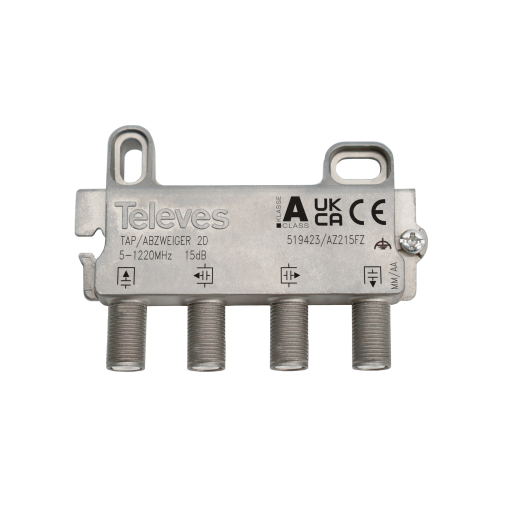 F 2W tap 5...1220MHz 15dB DOCSIS 3.1