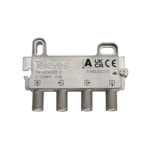F 2W tap 5...1220MHz 21dB DOCSIS 3.1