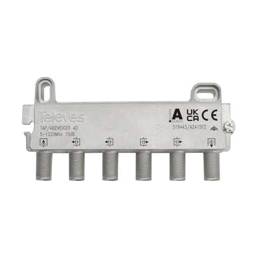 F 4W tap 5...1220MHz 15dB DOCSIS 3.1
