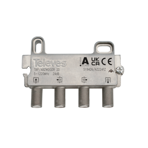 F 2W tap 5...1220MHz 24dB DOCSIS 3.1