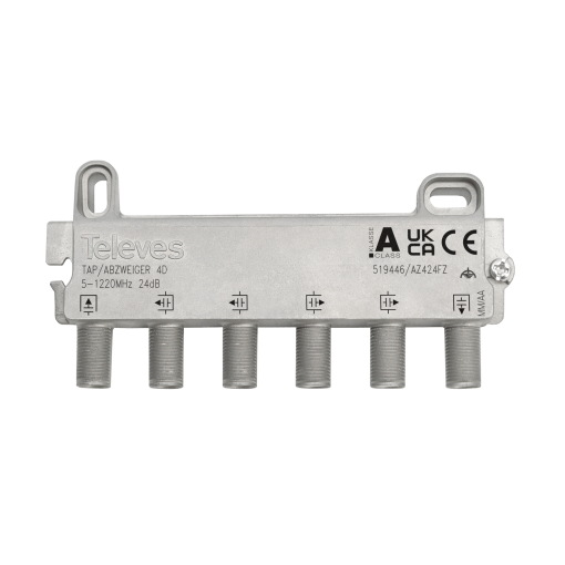 F 4W tap 5...1220MHz 24dB DOCSIS 3.1