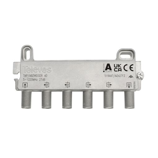F 4W tap 5...1220MHz 27dB DOCSIS 3.1