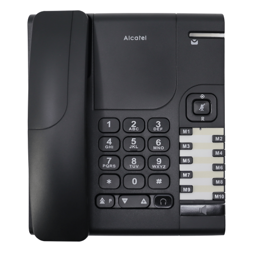 Telefone analógico 10 teclas de marcação direta