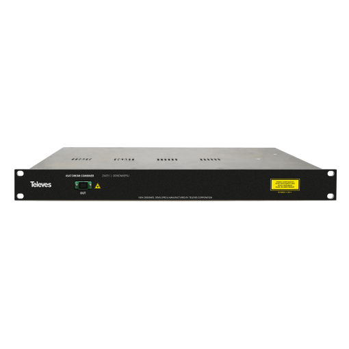 DWDM optical Multiplexer 4 inputs Ch31Ch32Ch33Ch34  1 output  PSU
