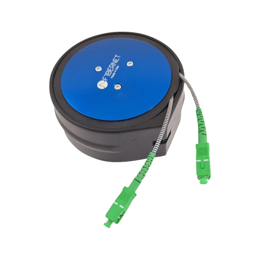 Bobine de lançamento para medição OTDR, blindada monomodo SM SCAPC-SCAPC, 150m