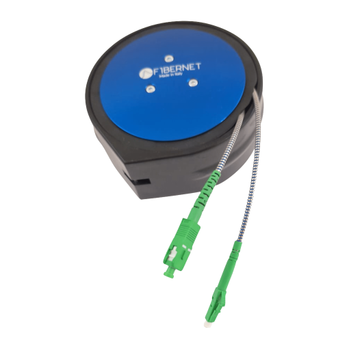 Bobine de lançamento para medição OTDR, blindada monomodo SM SCAPC-LCAPC, 150m