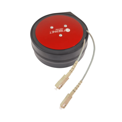 Bobine de lançamento para medição OTDR, blindada multimodo MM OM4 SCPC-SCPC, 150m