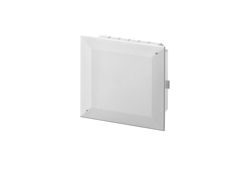 CAIXA DE DERIVAÇÃO 206x206x86 PARA MONTAGEM EMBUTIDA BRANCA