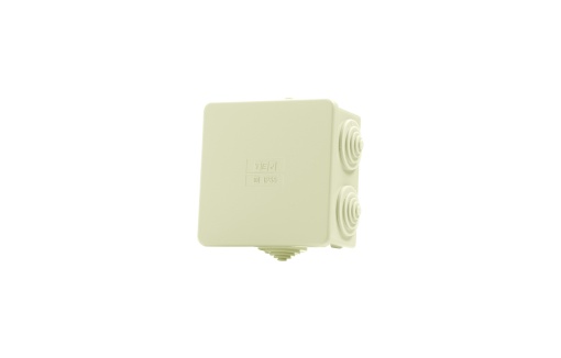 CAIXA DE DERIVAÇÃO SALIENTE 88x88x48 IP55 CREME
