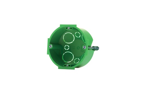 CAIXA DE APARELHAGEM SIMPLES REDUZIDA Ø68  68x415 PARA PAREDES OCAS VERDE