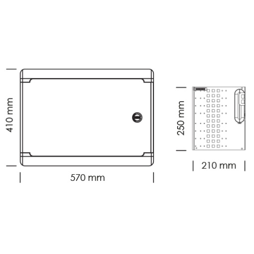 ARO PORTA PLATINE PARA IECX