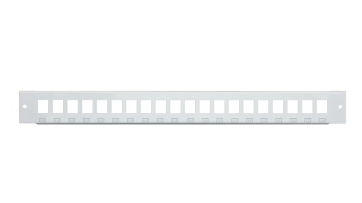 PAINEL VAZIO 19 1U MAX 20 CNT RJ45